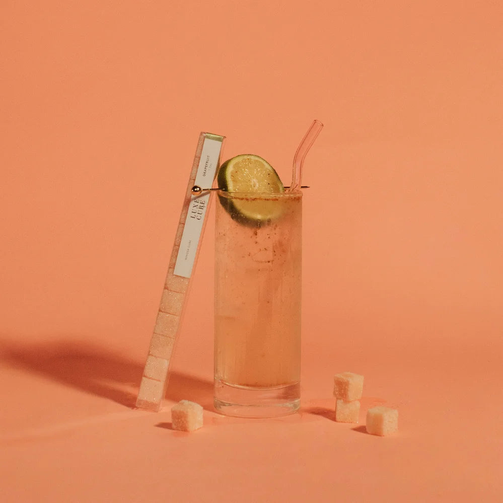 Grapefruit MINI Luxe Mixer Cube | Case Pack of 12