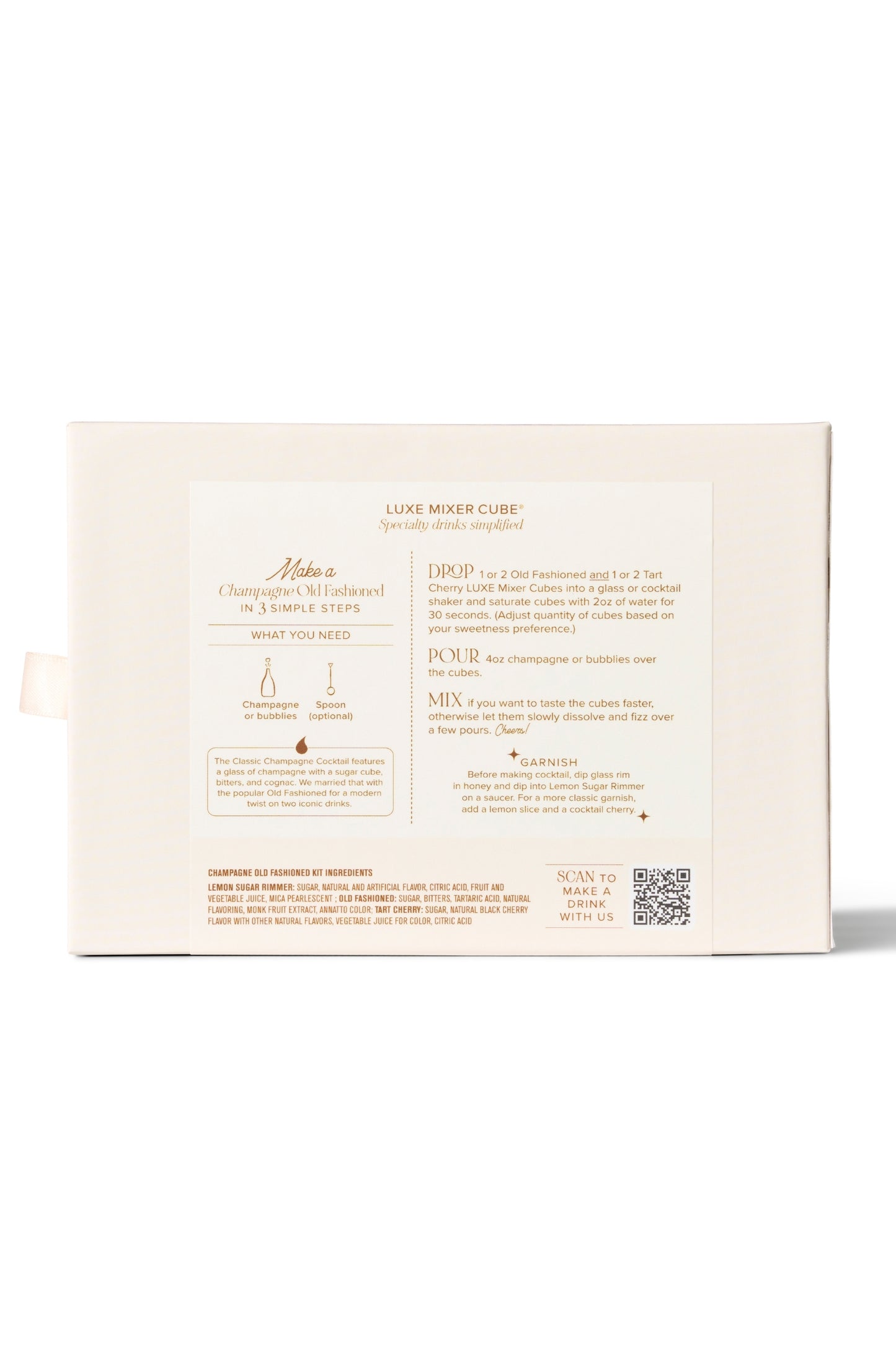 Champagne Old Fashioned Kit
