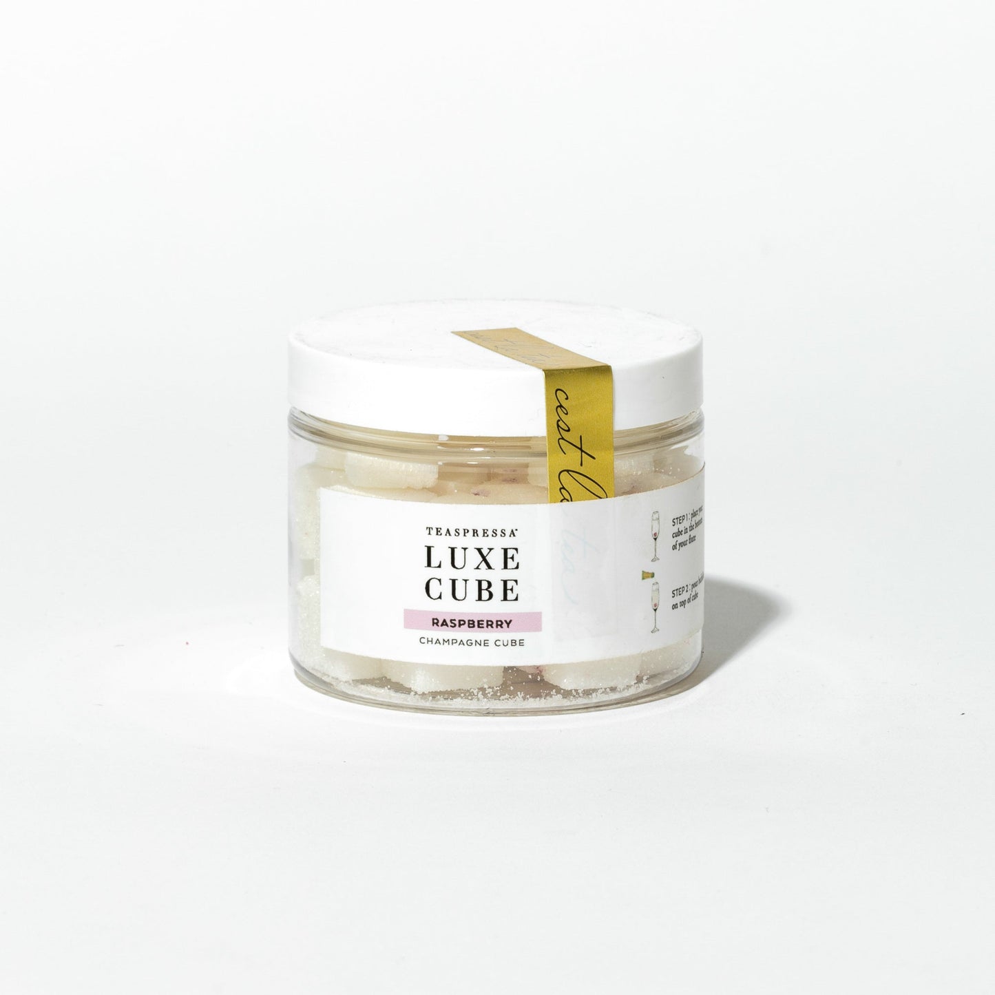 Raspberry | LUXE Mixology Cube Jar Wholesale