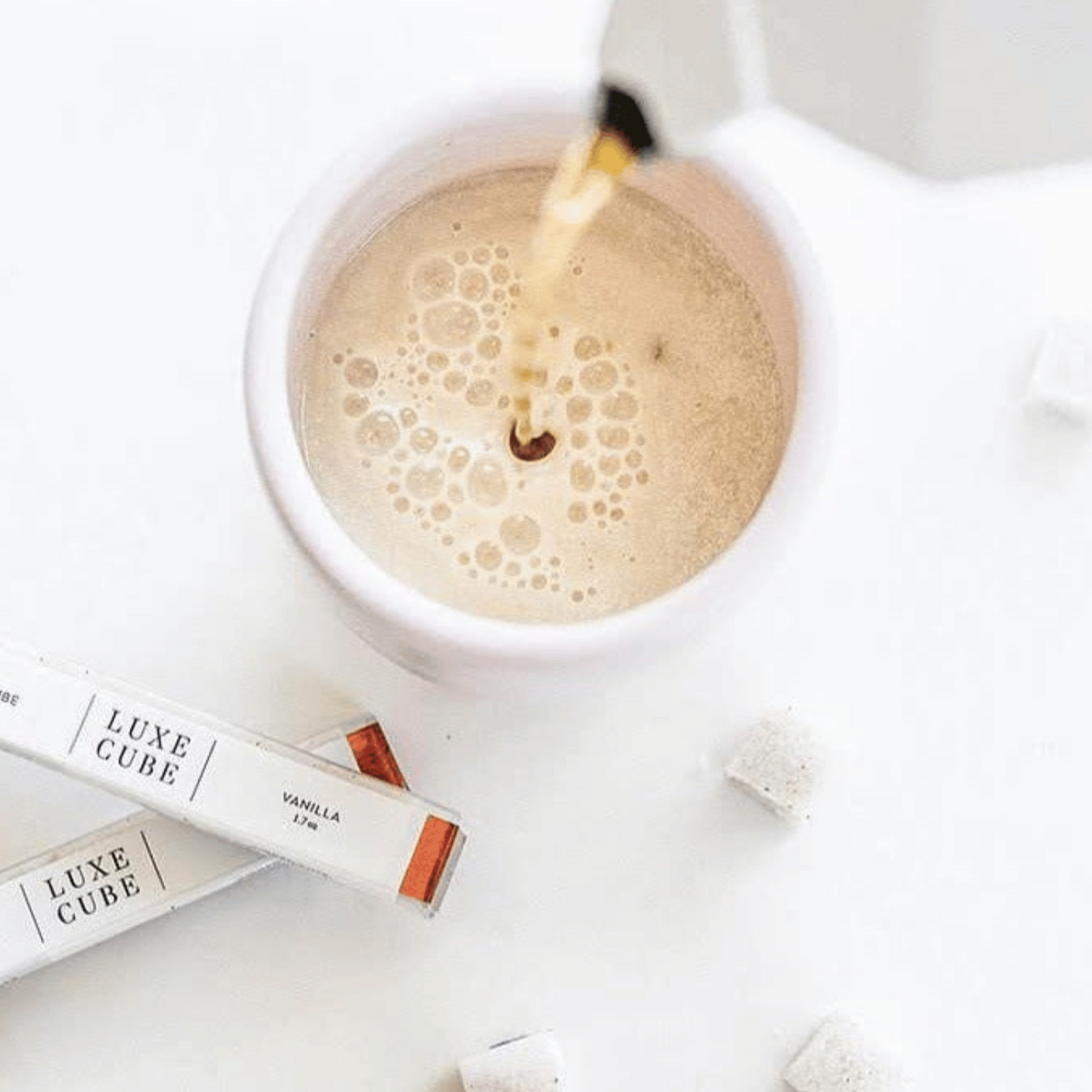 Vanilla | LUXE Barista Cube Jar Wholesale