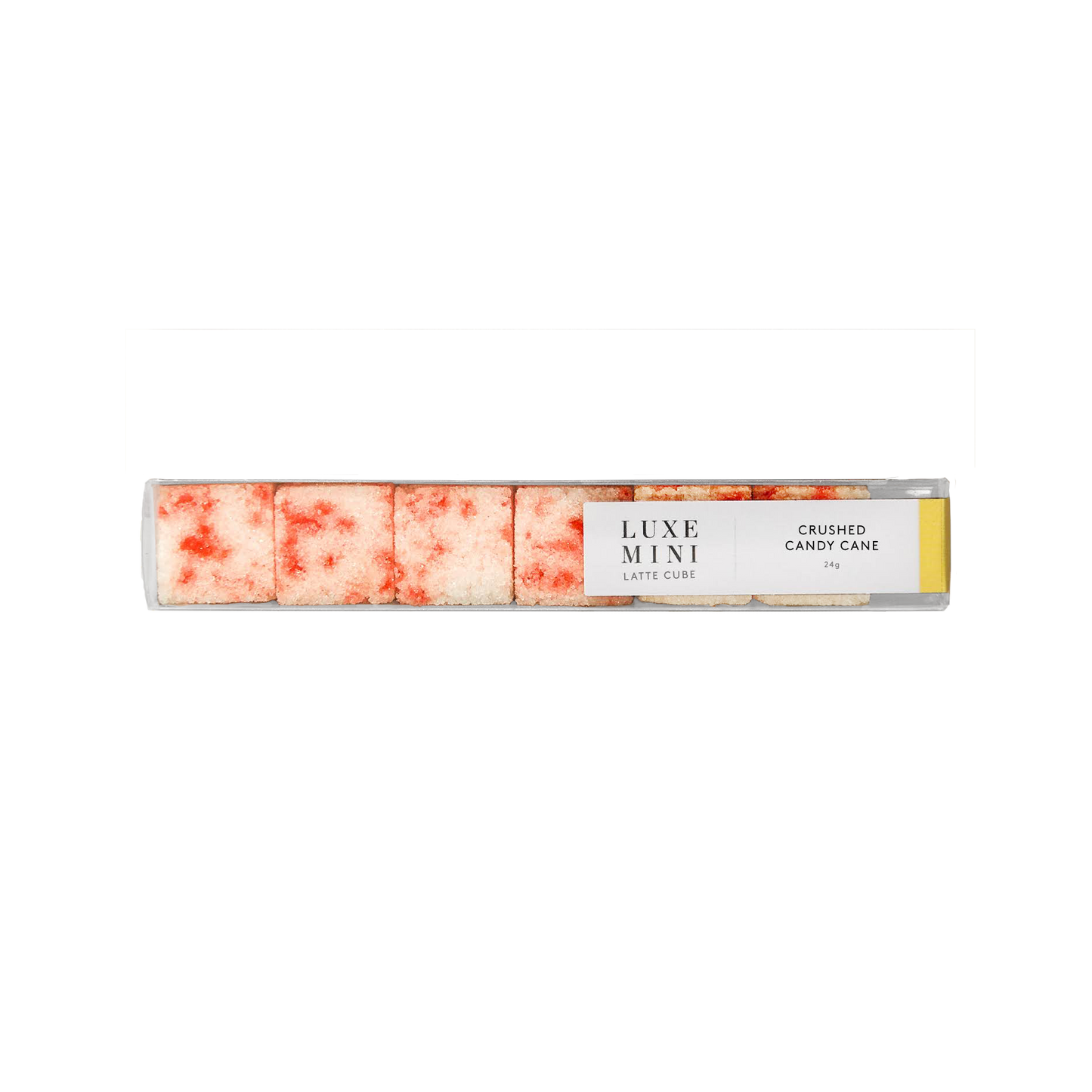 CRUSHED CANDY CANE | LUXE Barista Cubes MINI Case | 6 cubes (12 units, $4.50 each)