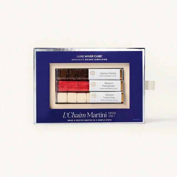 L’Chaim Martini Mixer Trio | Case Pack of 6