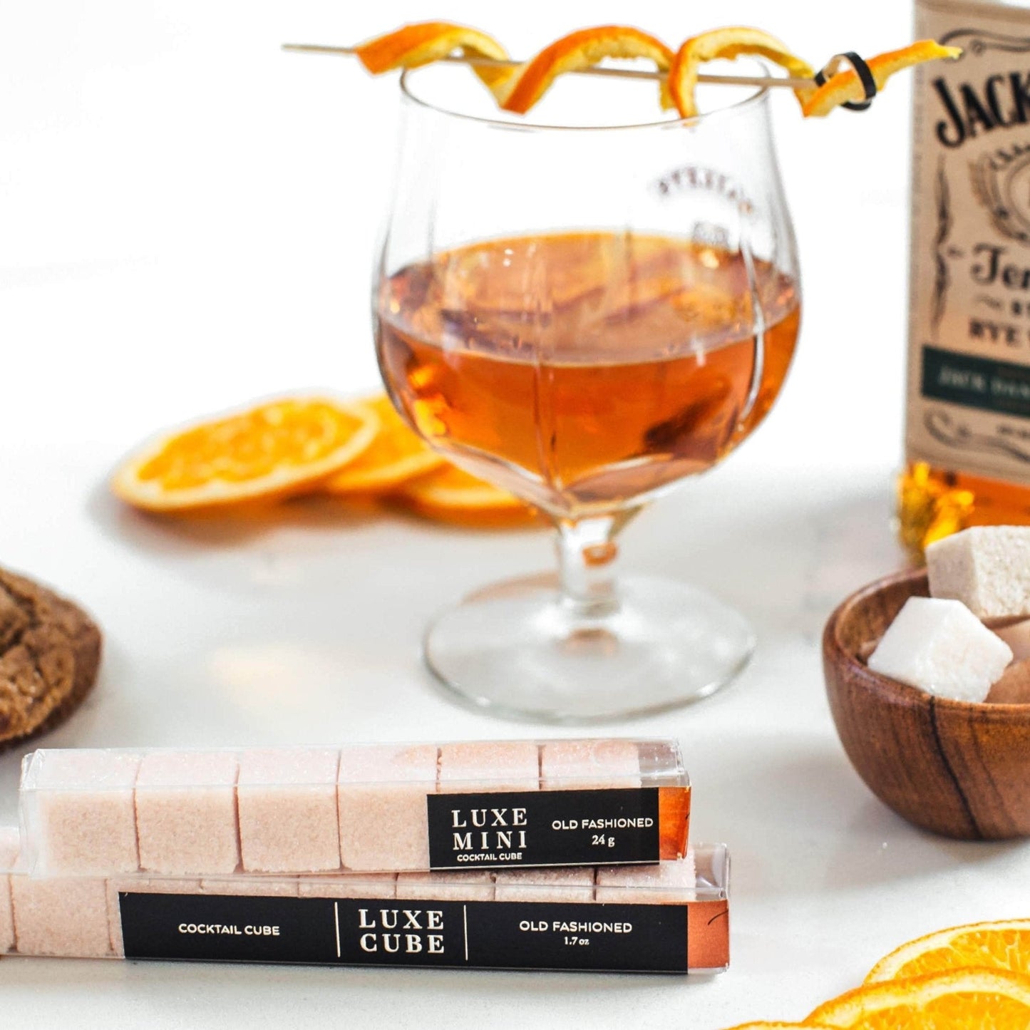 Old Fashioned | LUXE Mixology Cube Jar Wholesale