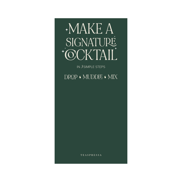 "MAKE A" Specialty Drink Signage