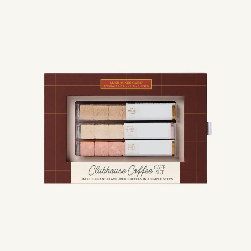 Clubhouse Coffee Cafe Set | Case Pack of 6