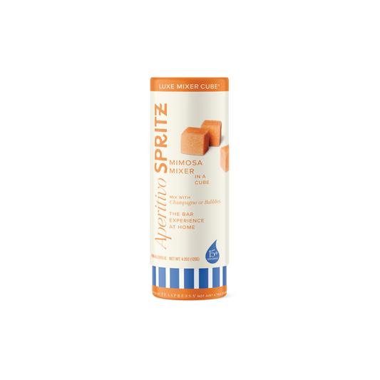 Spritz Mimosa Mixer packaging on a white background