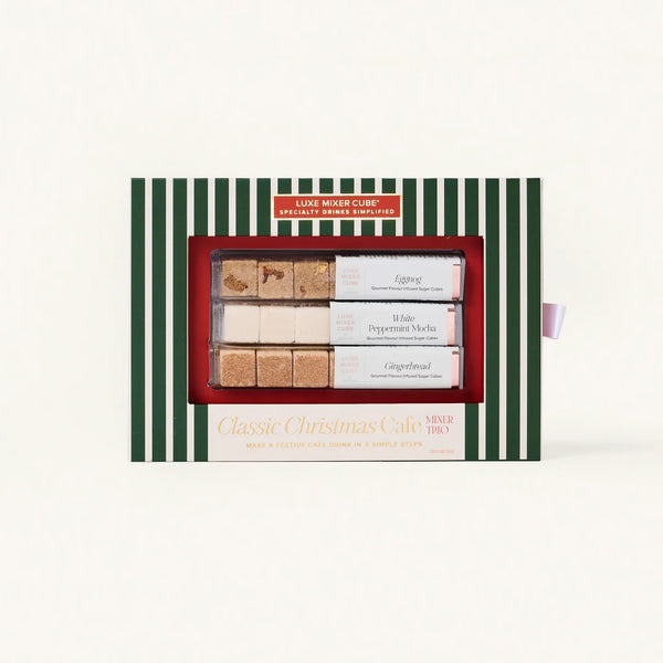 Classic Christmas Cafe Trio | Case Pack of 6