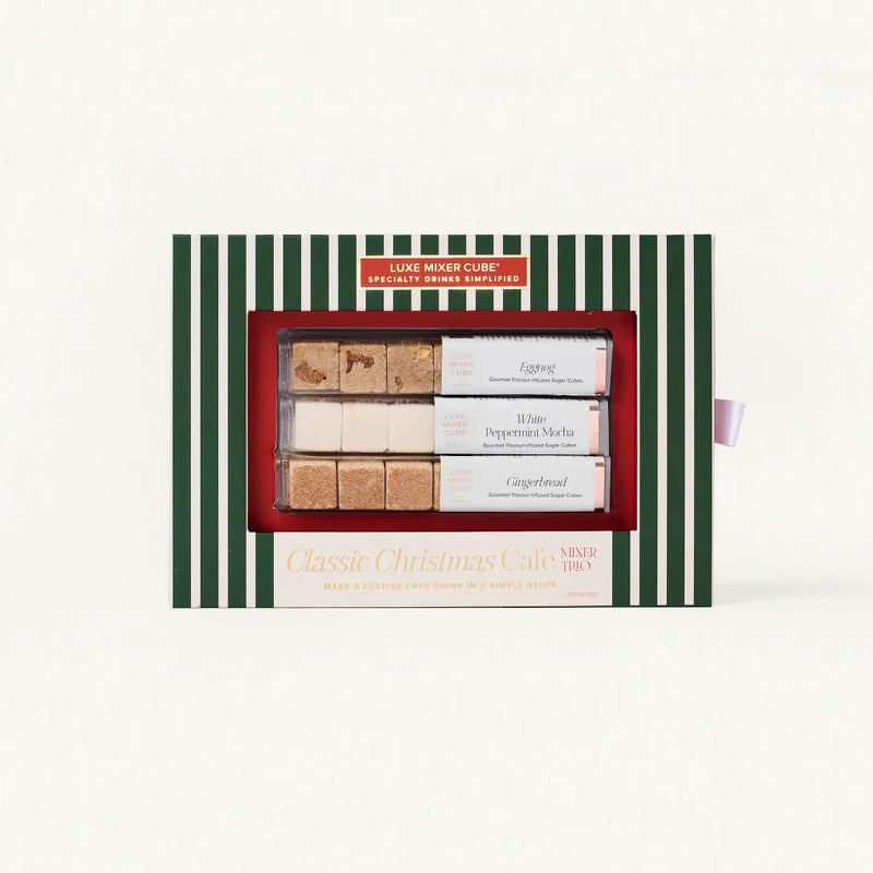 Classic Christmas Cafe Trio | Case Pack of 6