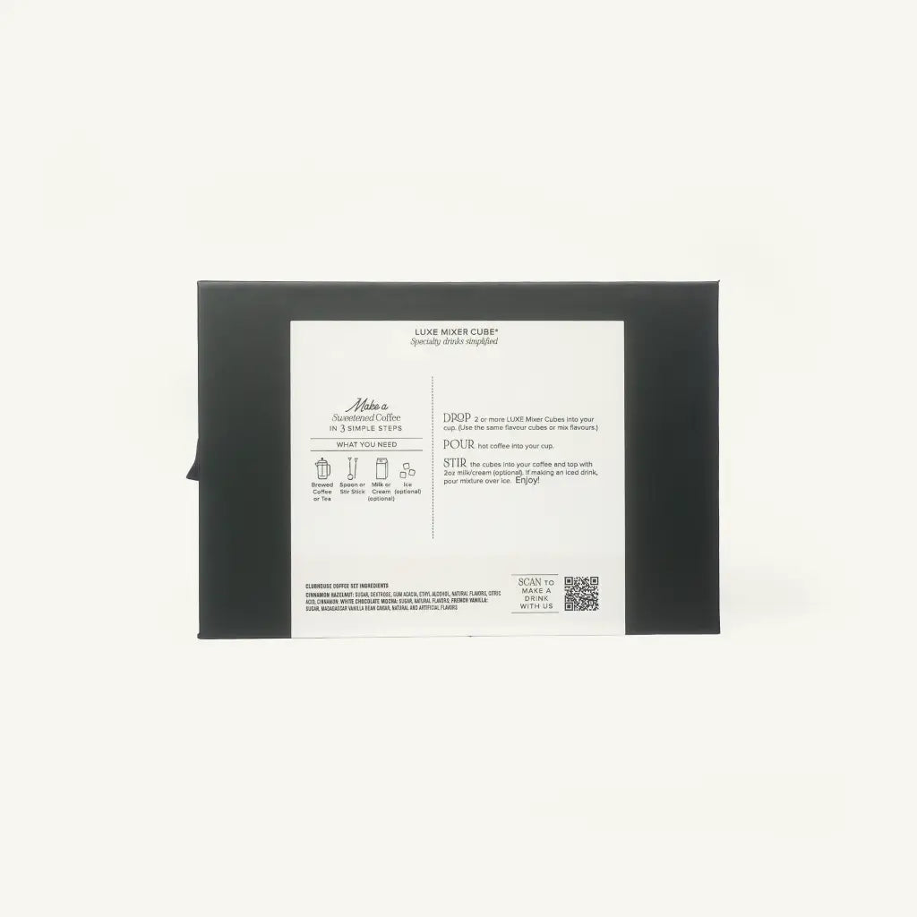Clubhouse Coffee Cafe Set | Case Pack of 6