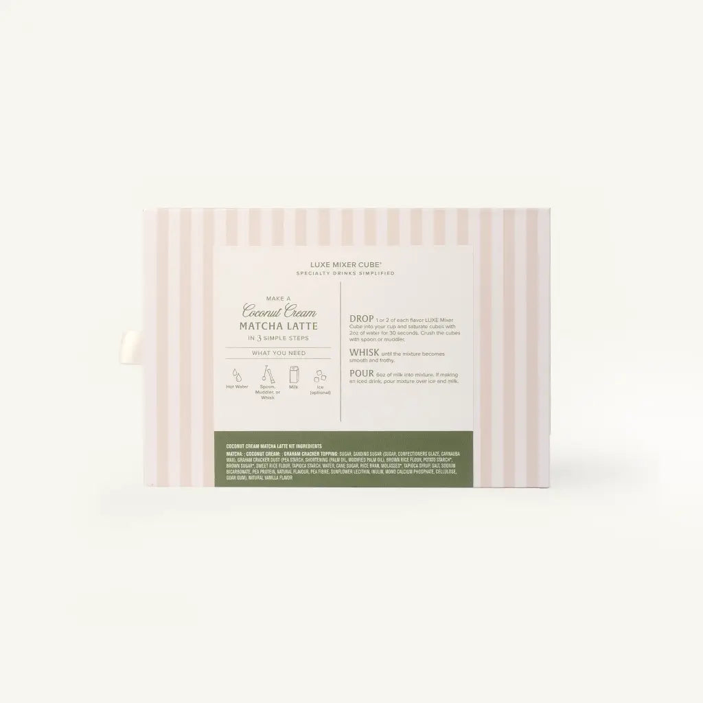PREORDER | Coconut Cream Pie Matcha Case Pack of 6