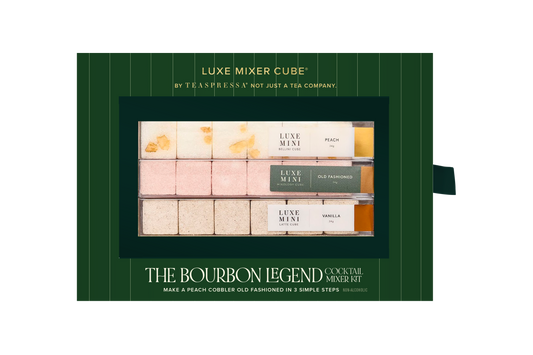 The Bourbon Legend Peach Cobbler Old Fashioned Mixer Kit **SHIPS 3/24/25**