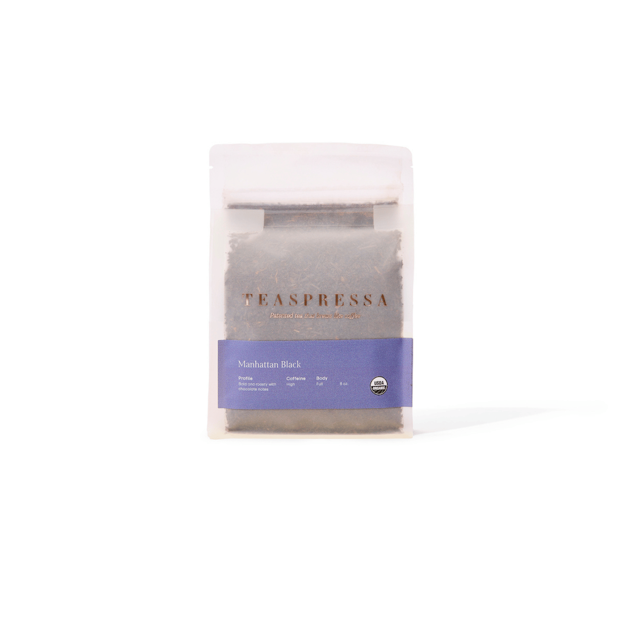 MANHATTAN BLACK | Wholesale Tea Pouch (Case of 6, $11.50 each)