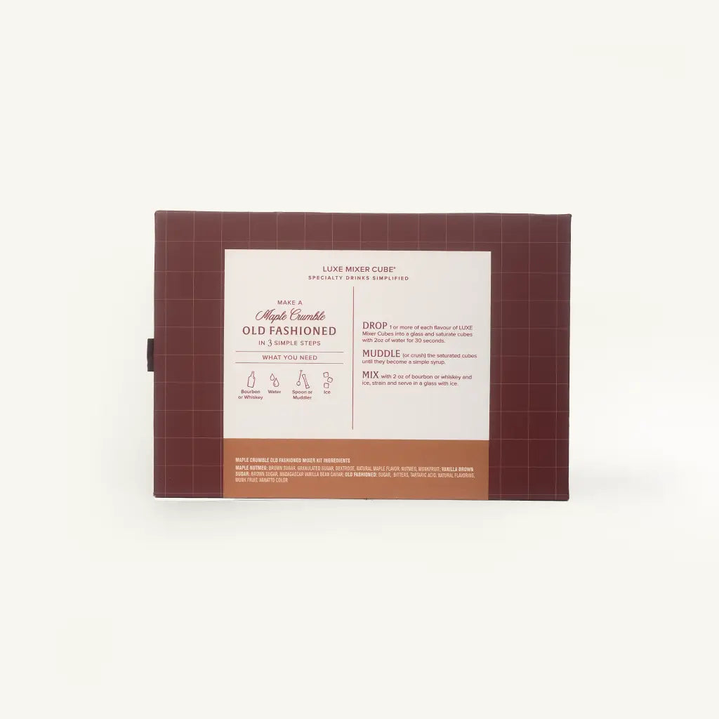PREORDER | Maple Crumble Old Fashioned Case