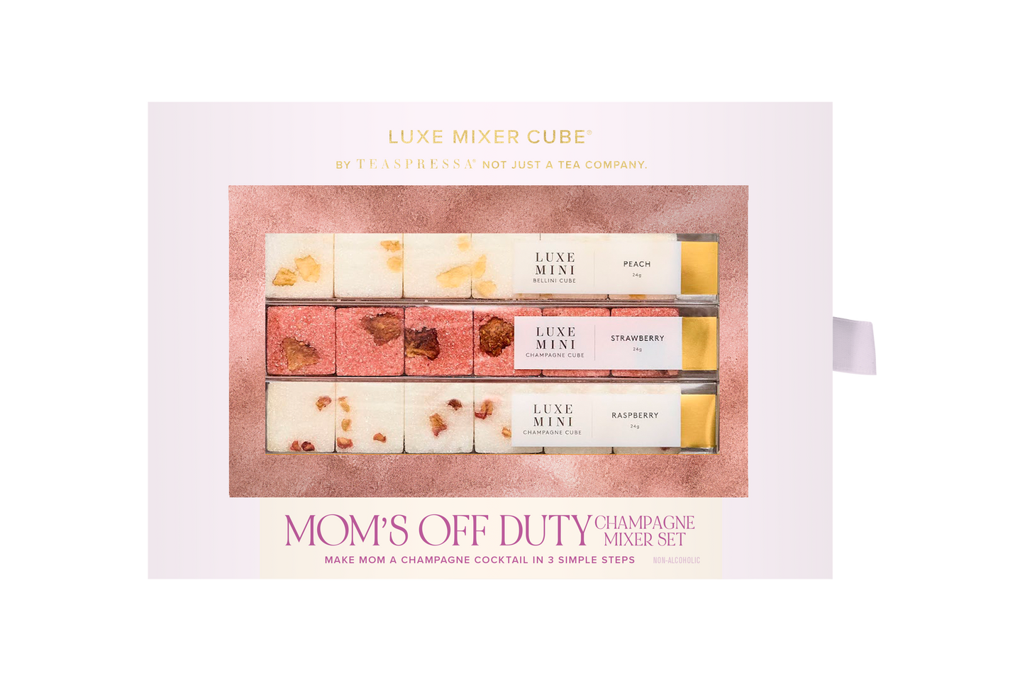 Mom's Off Duty Champagne Mixer Set **SHIPS 3/24/25**