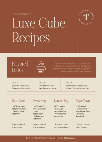 Completed LUXE Mixology Cube Display