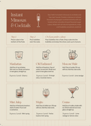 Completed LUXE Mixology Cube Display