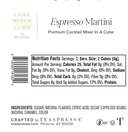 Espresso Martini MINI Mixer | Case Pack of 12