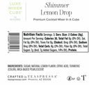 Shimmer Lemon Drop MINI Mixer | Case Pack of 12