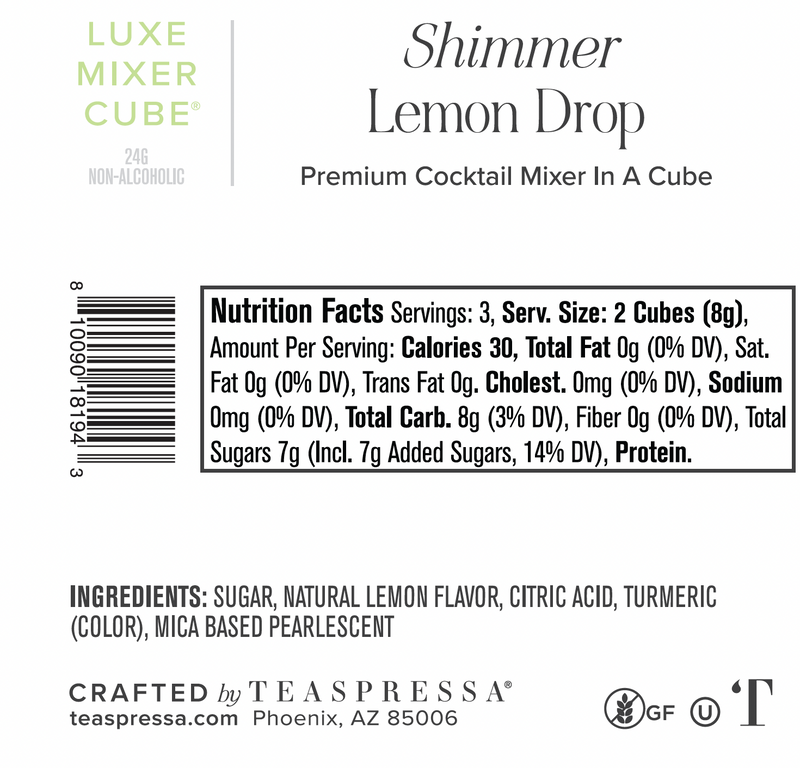 Shimmer Lemon Drop MINI Mixer | Case Pack of 12