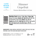 Shimmer Grapefruit MINI Mixer | Case Pack of 12