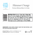 Shimmer Orange MINI Mixer | Case Pack of 12