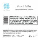 Peach Bellini MINI Mixer | Case Pack of 12