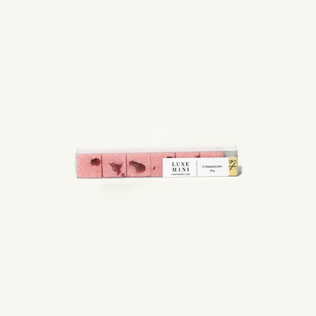 Strawberry MINI Luxe Mixer Cube | Case pack of 12
