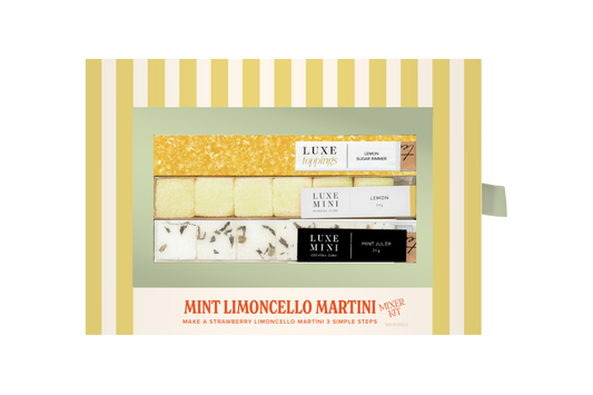 Mint Limoncello Martini Mixer Kit **SHIPS 3/24/25**