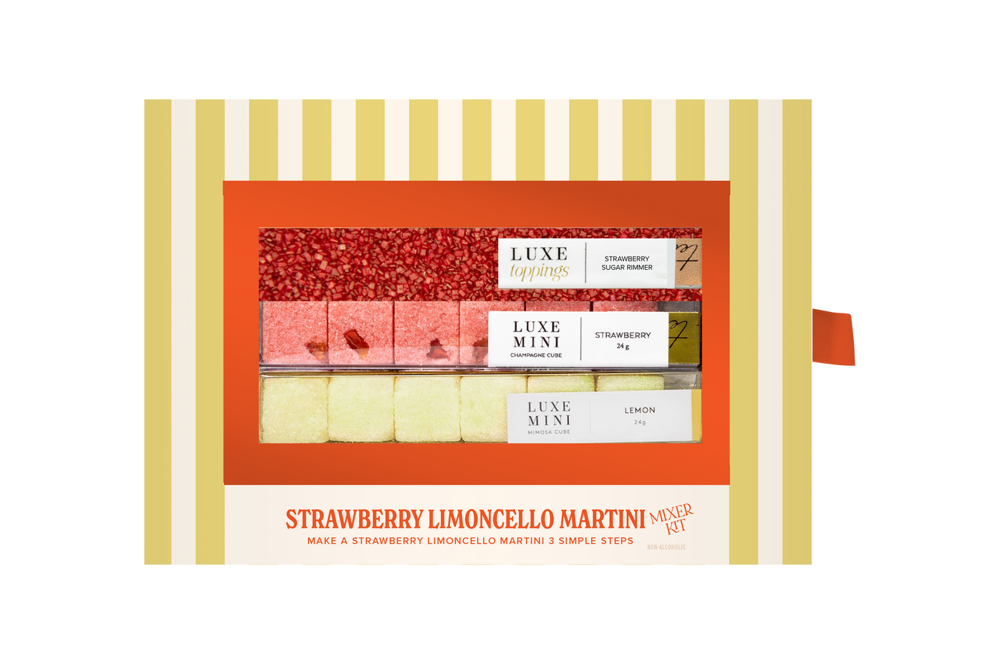 Strawberry Limoncello Martini Mixer Kit **SHIPS 3/24/25**