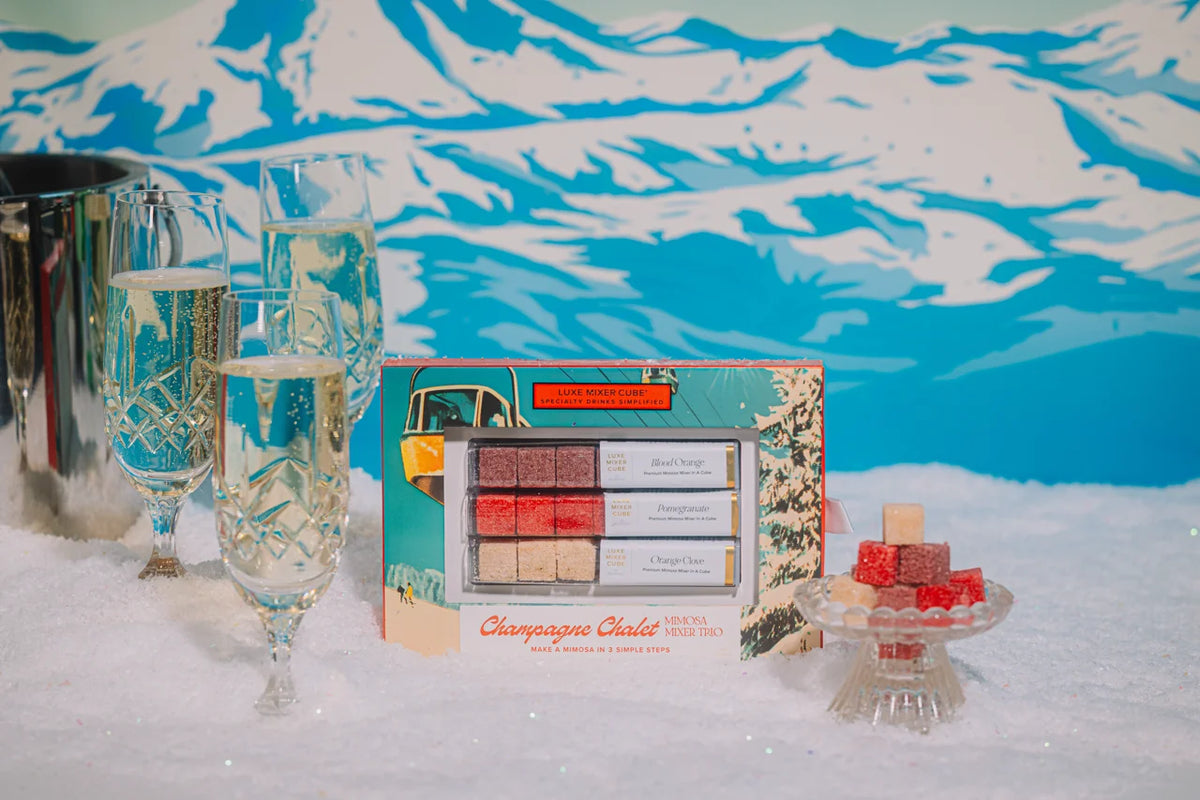 Champagne Chalet Mixer Trio | Case Pack of 6