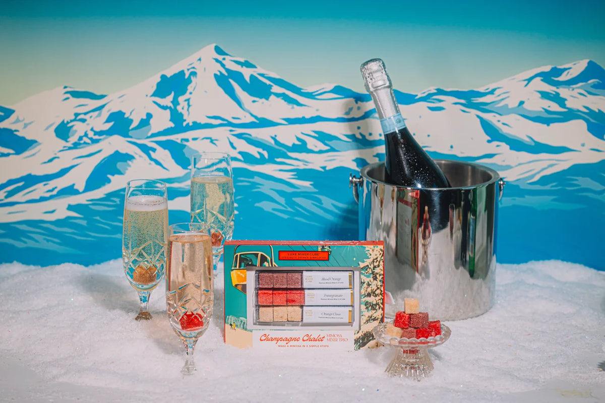 Champagne Chalet Mixer Trio | Case Pack of 6