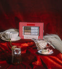 Cream Scalloped Cafe Set | Case Pack of 6