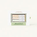 Packaged tea set with 'Luxe Mixer Cube' branding on a white background
