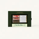 Luxe Mixer Cube packaging with three small bottles of mixer on a white background