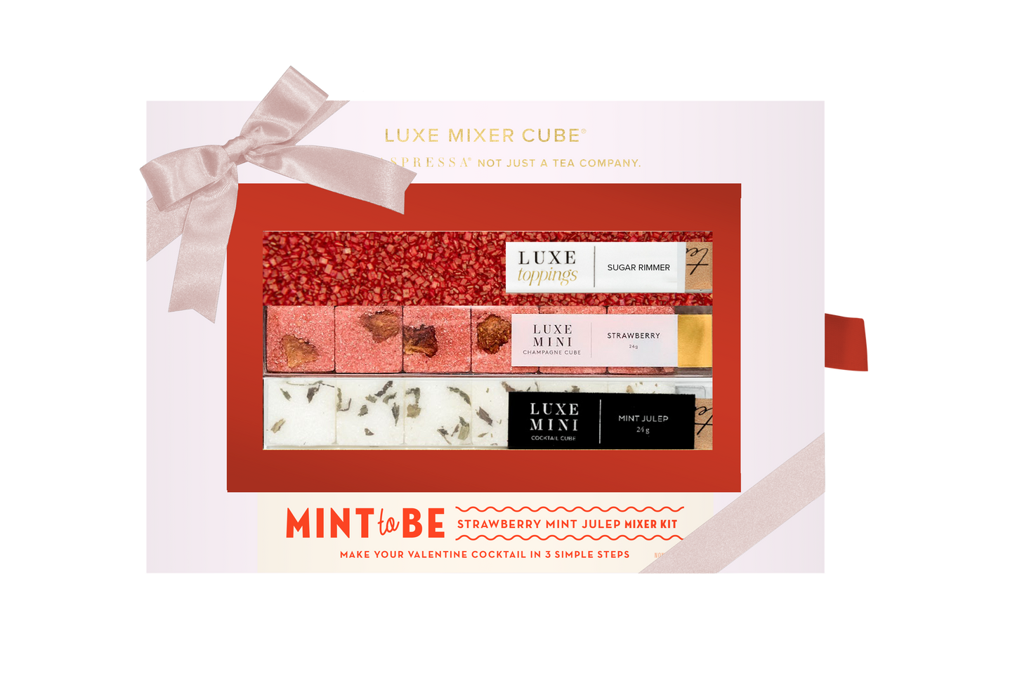 Mint To Be (Strawberry Mint Julep Mixer Kit)