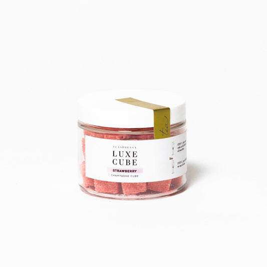 Strawberry | LUXE Mixology Cube Jar Wholesale