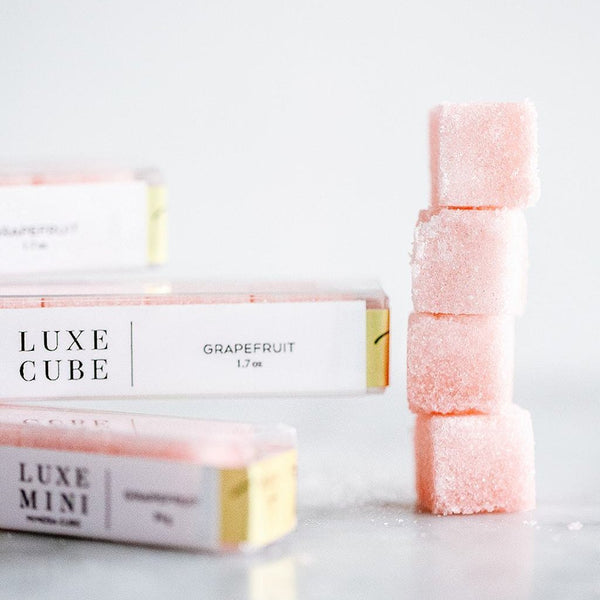 Grapefruit MINI Luxe Mixer Cube | Case Pack of 12
