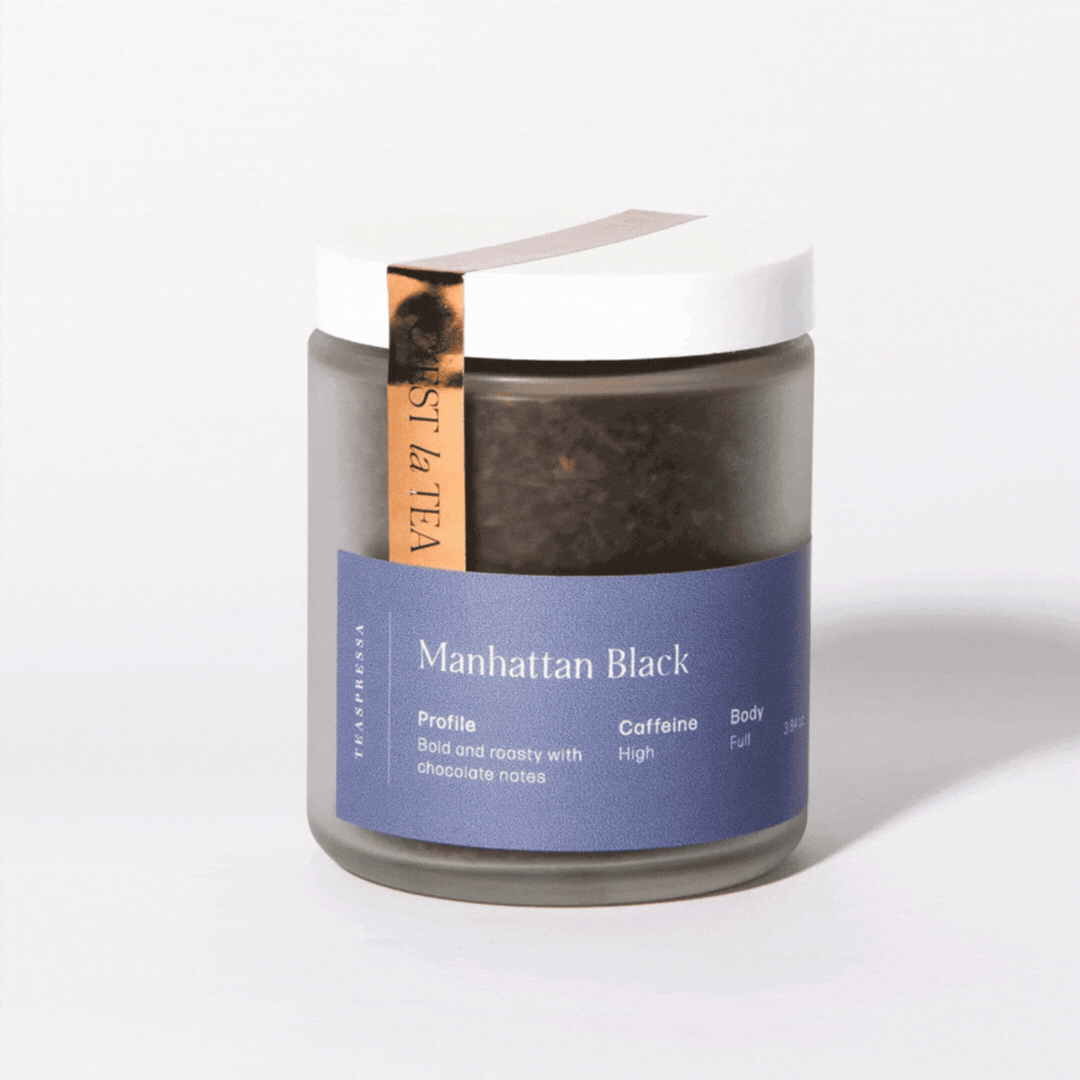 Manhattan Black Tea Jar | Case Pack of 6