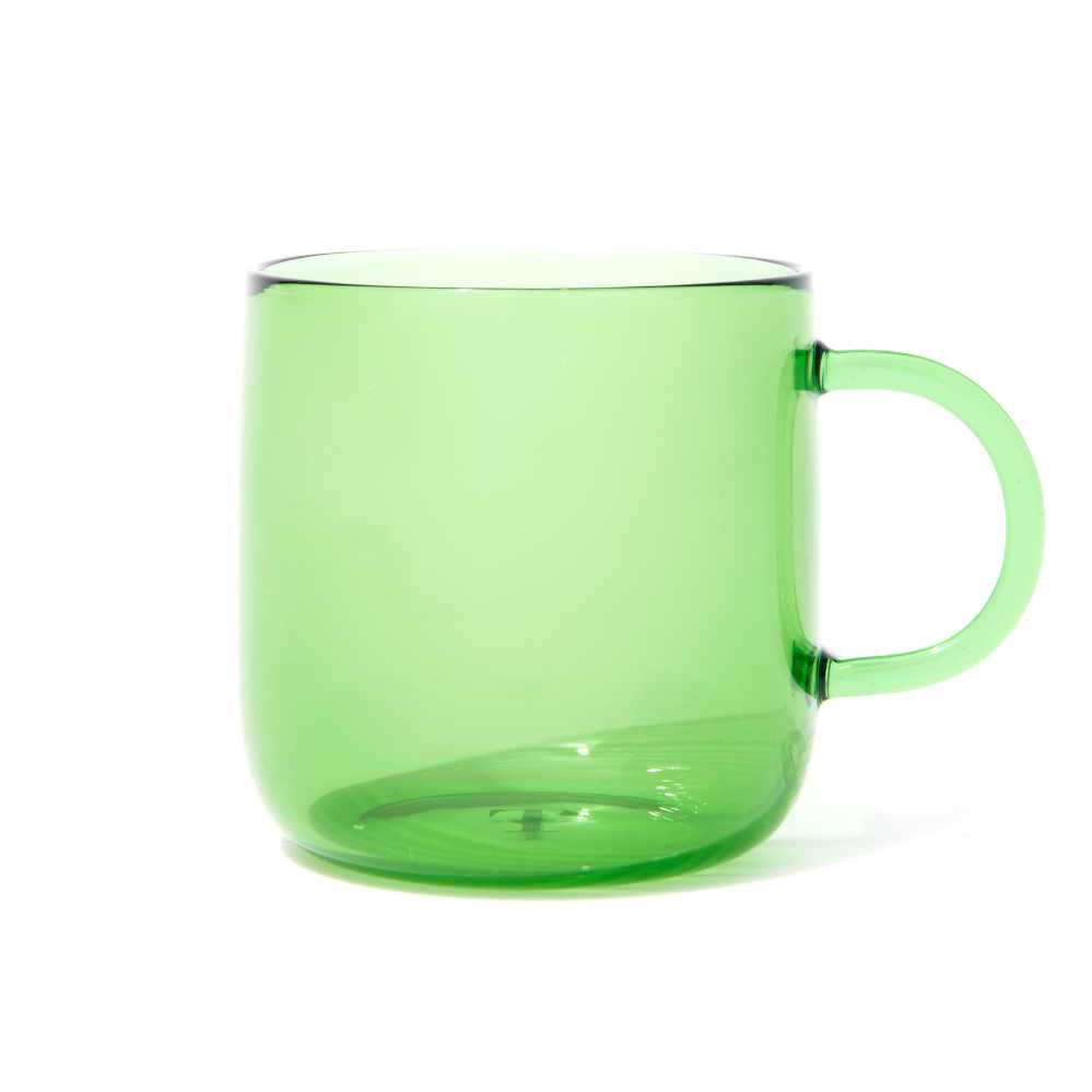 Colorful Glass Mug | Wholesale Case pack (6 units, $9 ea)