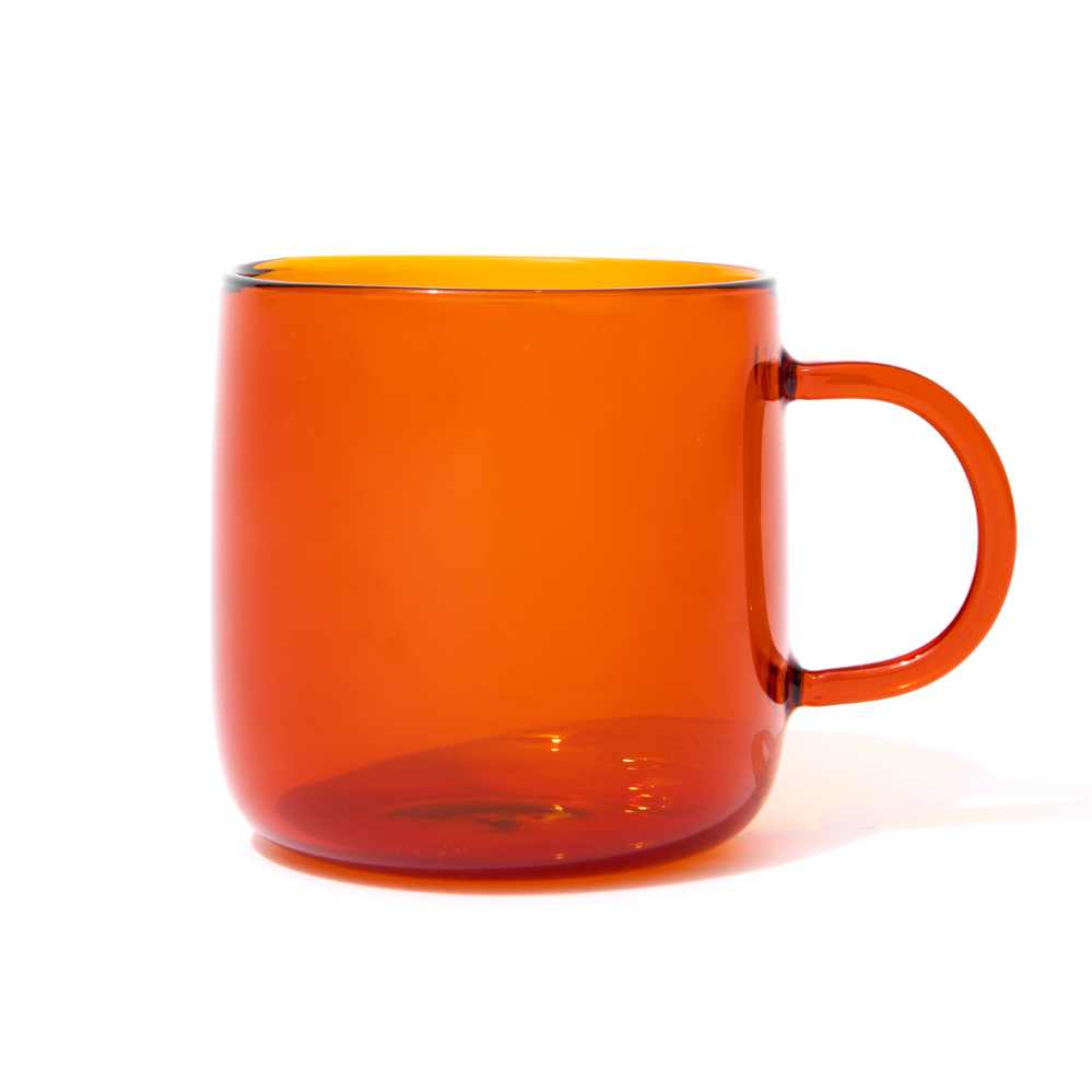 Colorful Glass Mug | Wholesale Case pack (6 units, $9 ea)