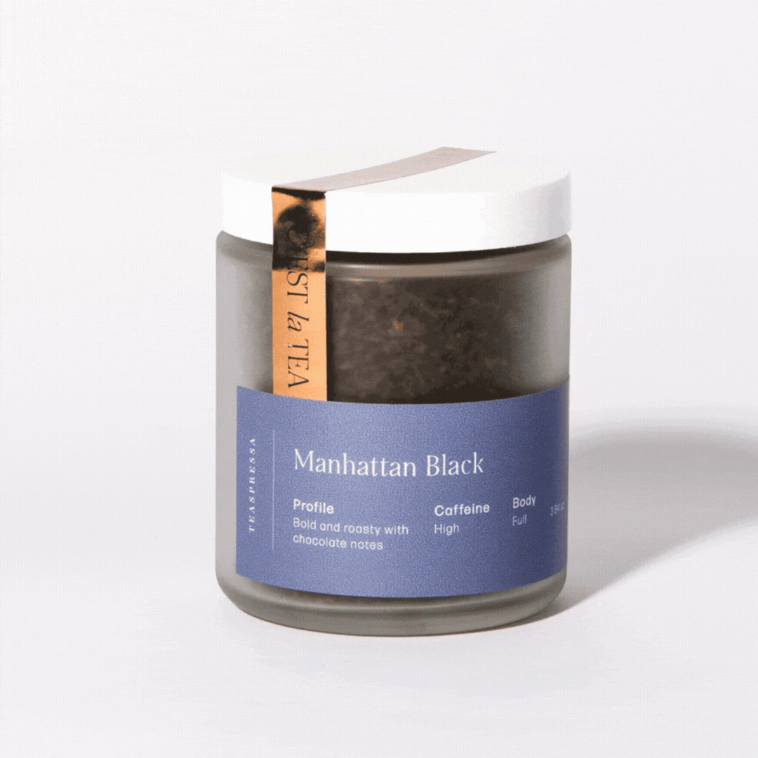 MANHATTAN BLACK | Wholesale Tea Jar